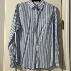 Button Down Collard Top